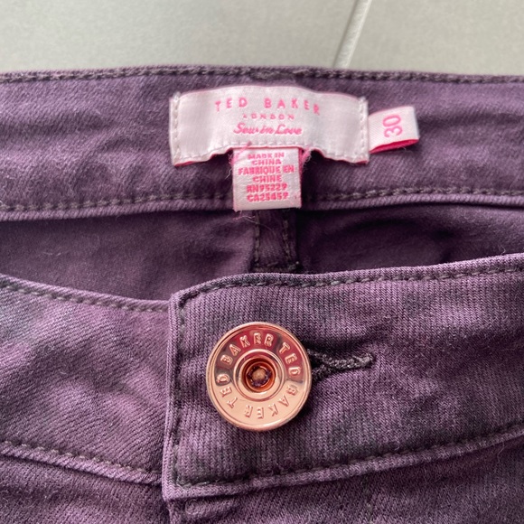 Ted Baker Purple Jeans - Picture 5 of 5